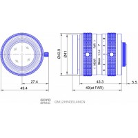Goyo 12 MP 1" Fixed-Focal